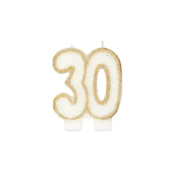 Décoration Gâteau*GATODECO Bougie Anniversaire 30 ans Gatodéco