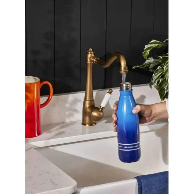 Carafe, Pichet*LE CREUSET Bouteille Isotherme Inox 500ml Azur