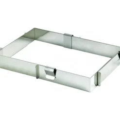 Cercle À Patisserie*MALLARD FERRIERE Cadre à Pâtisserie Extensible Grand Modèle 33 x 59 cm