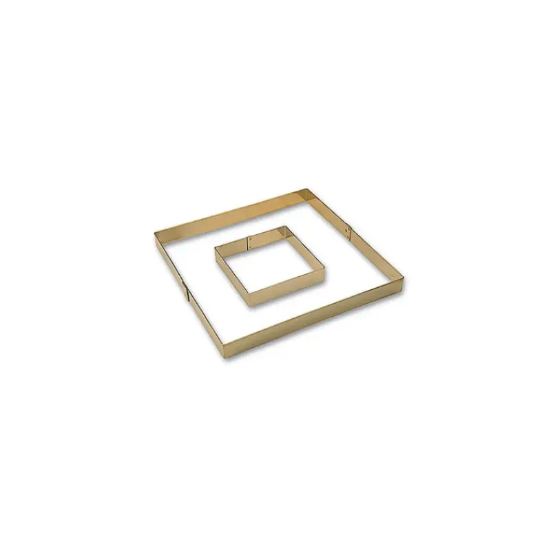 Cercle À Patisserie*MATFER Cadre carré à entremets 33 x 33 cm