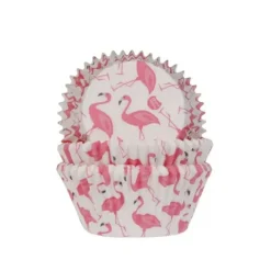 Moules En Papier*HOUSE OF MARIE Caissettes Cupcakes Flamants Roses (x50)