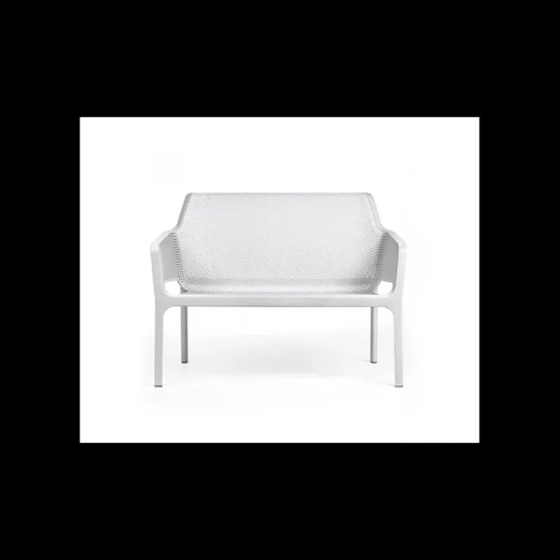 Mobilier Lounge|Salon De Jardin Professionnel*NARDI Canapé en Résine Blanc Net Bench