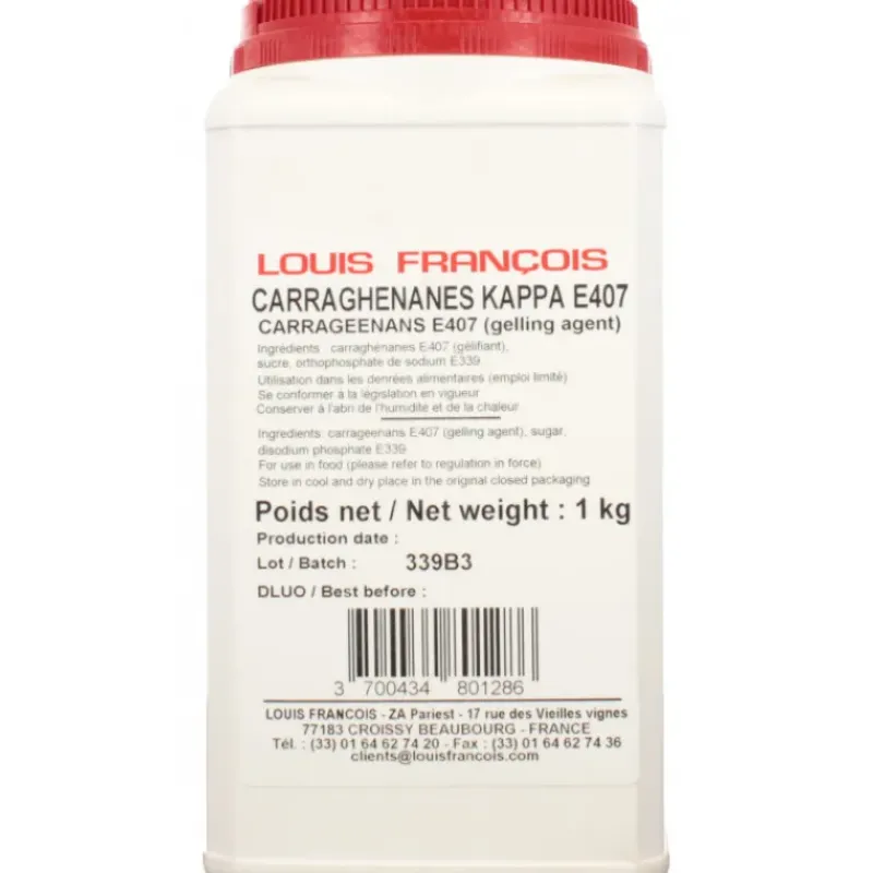 Additifs Alimentaires*LOUIS FRANCOIS Carraghenanes de Sodium 1 kg Louis François