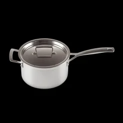 Casseroles*LE CREUSET Casserole Inox avec Couvercle 20 cm