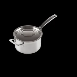 Casseroles*LE CREUSET Casserole Inox avec Couvercle 18 cm