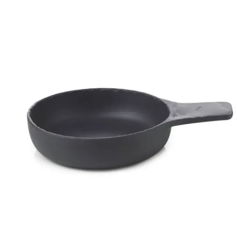 Servir, Présenter|Plat De Cuisson*REVOL Cassolette avec Manche Ardoise 13 cm Basalt