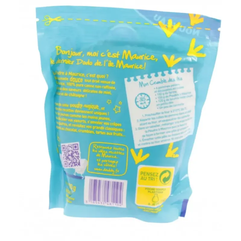 Sucre*DADDY Cassonade Ambrée Douce 500 g