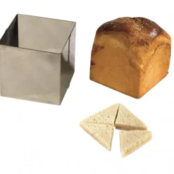 Cercle À Patisserie*MALLARD FERRIERE Cercle à Pain Surprise Carré 16 cm x H 16 cm Mallard