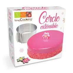 Cercle À Patisserie*SCRAPCOOKING Cercle à Pâtisserie Extensible Inox