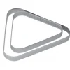 Cercle À Patisserie*PAVONI Cercle à Tarte Triangle Inox Micro-perforé 17,5 x 16 cm x H 2 cm
