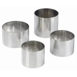 Cercle À Patisserie*MALLARD FERRIERE Cercle Individuel Inox 5 cm x H 4 cm Mallard