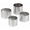 Cercle À Patisserie*MALLARD FERRIERE Cercle Individuel Inox 6,5 cm x H 3 cm Mallard