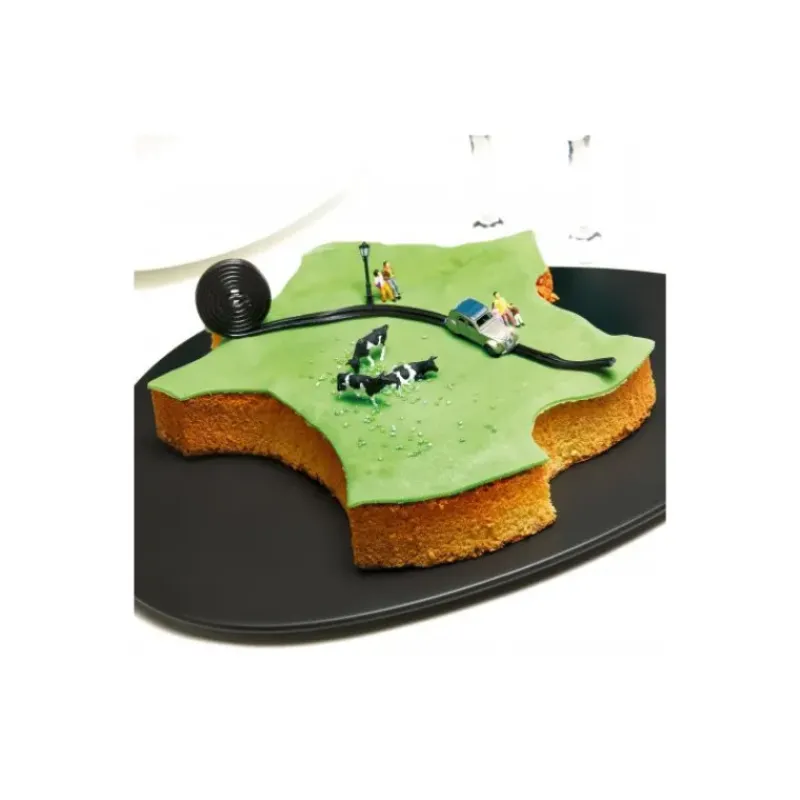 Cercle À Patisserie*GOBEL Cercle Inox Pays France 27 x 25,5 cm x H 4,5 cm