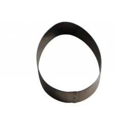 Cercle À Patisserie*GOBEL Cercle Oeuf de Pâques Inox 20 x 14 cm x H 4,5 cm