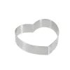 Cercle À Patisserie*DE BUYER Cercle perforé forme coeur ø 8 cm de L'école Valrhona par