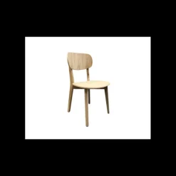 Mobilier Restaurant*EZAX Chaise en Bois Naturel Madison