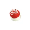 Décoration Comestible*FLORENSUC Champignon en Sucre Rouge 20 x 15 mm (x96)