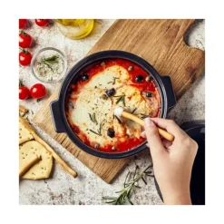 Plat De Cuisson*EMILE HENRY Cheese Baker 17 cm Fusain