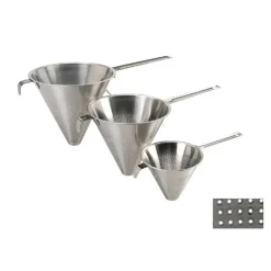Chinois Cuisine*DE BUYER Chinois de Cuisine Inox Ø 18,5 cm x H 16 cm Perforation 1,5 mm