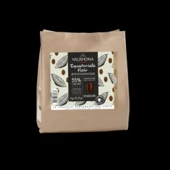 Chocolat De Couverture*VALRHONA Chocolat de Couverture Noir Equatoriale 55% 1kg