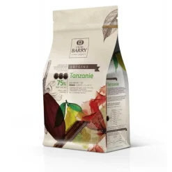 Chocolat De Couverture*BARRY Chocolat noir origine Tanzanie 75% 1 kg