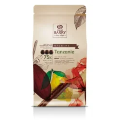 Chocolat De Couverture*BARRY Chocolat noir origine Tanzanie 75% 1 kg