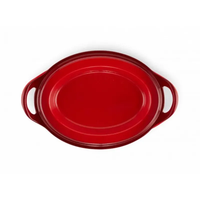 Cocotte En Fonte*LE CREUSET Cocotte Doufeu Ovale en Fonte 32 cm Cerise
