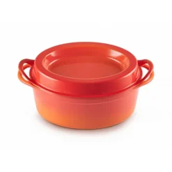 Cocotte En Fonte*LE CREUSET Cocotte Doufeu Ovale en Fonte 32 cm Volcanique