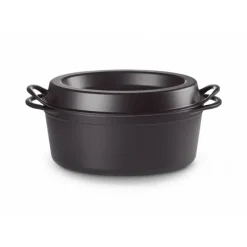 Cocotte En Fonte*LE CREUSET Cocotte Doufeu Ovale en Fonte 32 cm Noir Mat