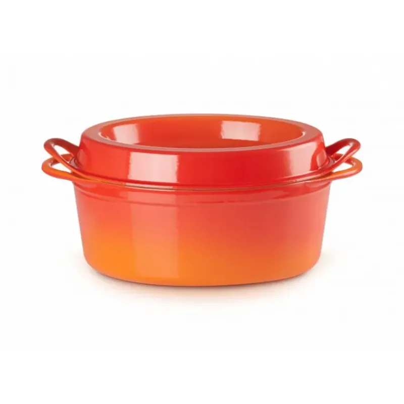 Cocotte En Fonte*LE CREUSET Cocotte Doufeu Ovale en Fonte 32 cm Noir Mat