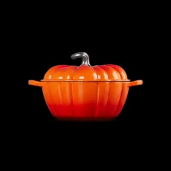 Cocotte En Fonte*LE CREUSET Cocotte en Fonte Citrouille 24 cm Volcanique