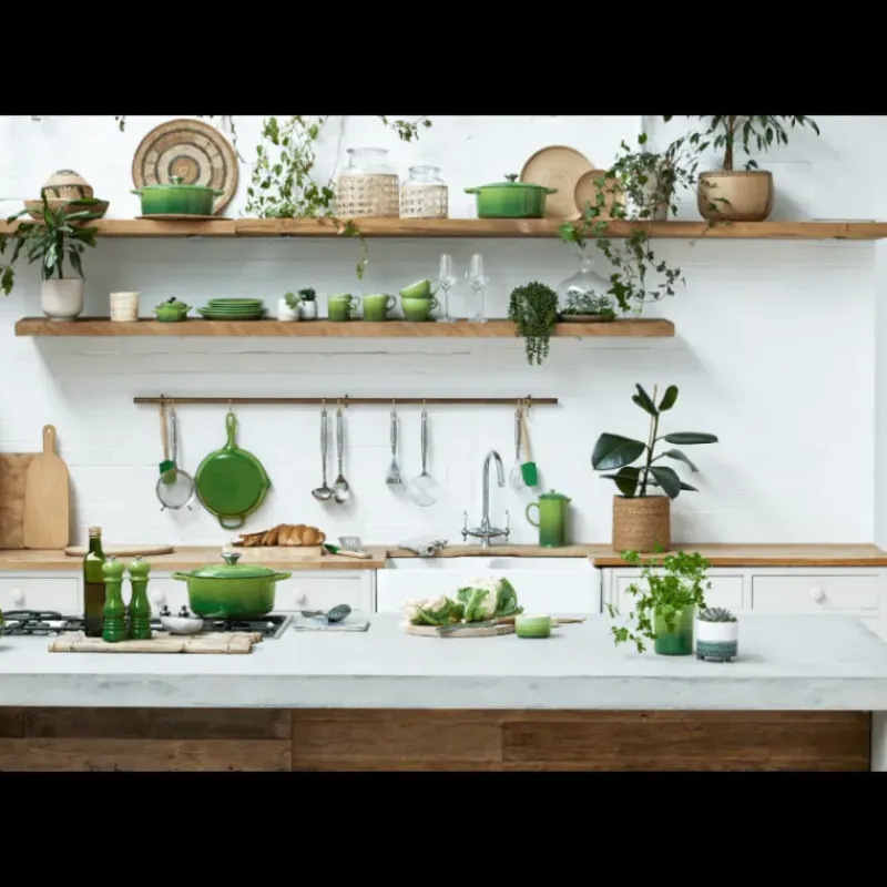 Cocotte En Fonte*LE CREUSET Cocotte en Fonte Ovale 29 cm Bamboo Signature