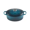 Cocotte En Fonte*LE CREUSET Cocotte en fonte Ovale 31 cm Deep Teal Signature