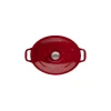 Cocotte En Fonte*CHASSEUR Cocotte en Fonte Ovale 31 cm Rouge