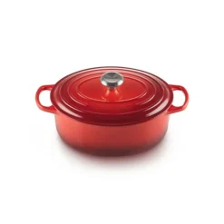 Cocotte En Fonte*LE CREUSET Cocotte en Fonte Ovale 29 cm Cerise Signature