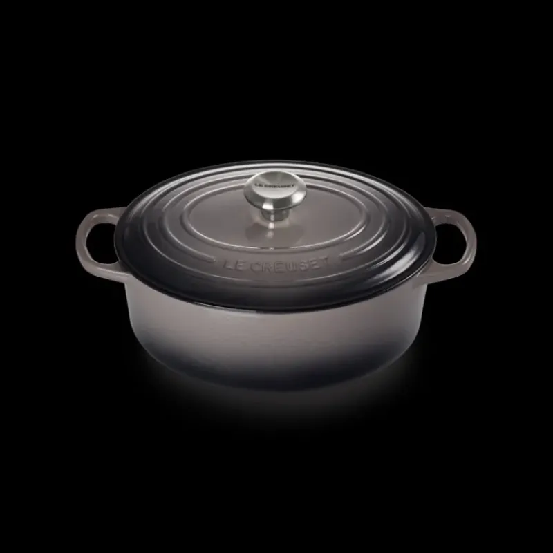 Cocotte En Fonte*LE CREUSET Cocotte en fonte Ovale 29 cm Flint Signature