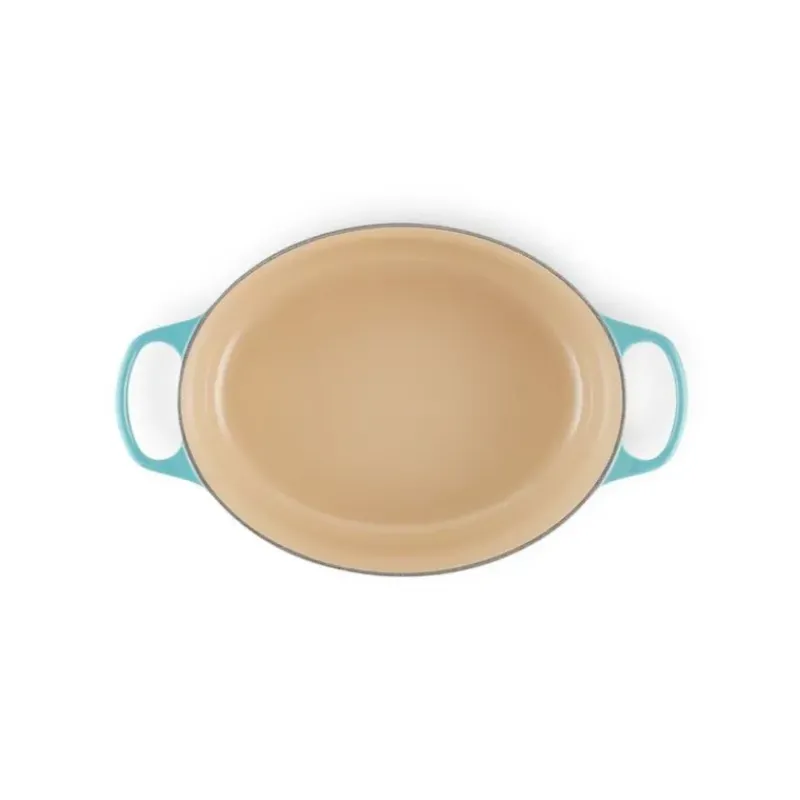 Cocotte En Fonte*LE CREUSET Cocotte en fonte Ovale 31 cm Caraïbes Signature