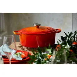 Cocotte En Fonte*LE CREUSET Cocotte en fonte Ovale 33 cm Volcanique Signature
