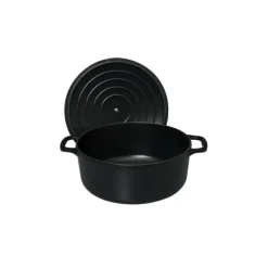 Cocotte En Fonte*CHASSEUR Cocotte en Fonte Ronde 22 cm Noir Mat