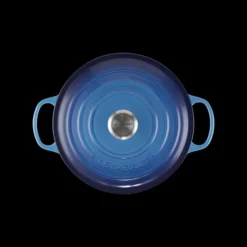 Cocotte En Fonte*LE CREUSET Cocotte en Fonte Ronde 26 cm Azur Signature