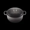 Cocotte En Fonte*LE CREUSET Cocotte en Fonte Ronde 28 cm Flint Signature