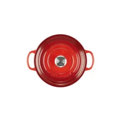 Cocotte En Fonte*LE CREUSET Cocotte en fonte Ronde 30 cm Cerise Signature