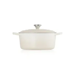 Cocotte En Fonte*LE CREUSET Cocotte en fonte Ronde 26 cm Meringue Signature