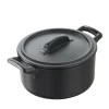 Plat De Cuisson*REVOL Cocotte Ronde Noire 20cl Belle Cuisine
