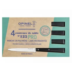 Couverts*OPINEL Coffret 4 Couteaux de Table N°125 Pro Bon Appétit +