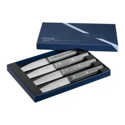 Couverts*OPINEL Coffret 4 Couteaux de Table Ardoise Facette