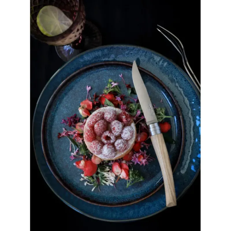 Couverts*OPINEL Coffret 4 Couteaux de Table Frêne Table Chic