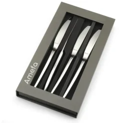 Couverts*AMEFA Coffret 4 Couteaux Steak Aurora 22,7 cm Premiere
