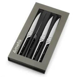 Couverts*AMEFA Coffret 4 Couteaux Steak Emperor 23,2 cm