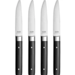 Couverts*AMEFA Coffret 4 Couteaux Steak Fusion 22 cm